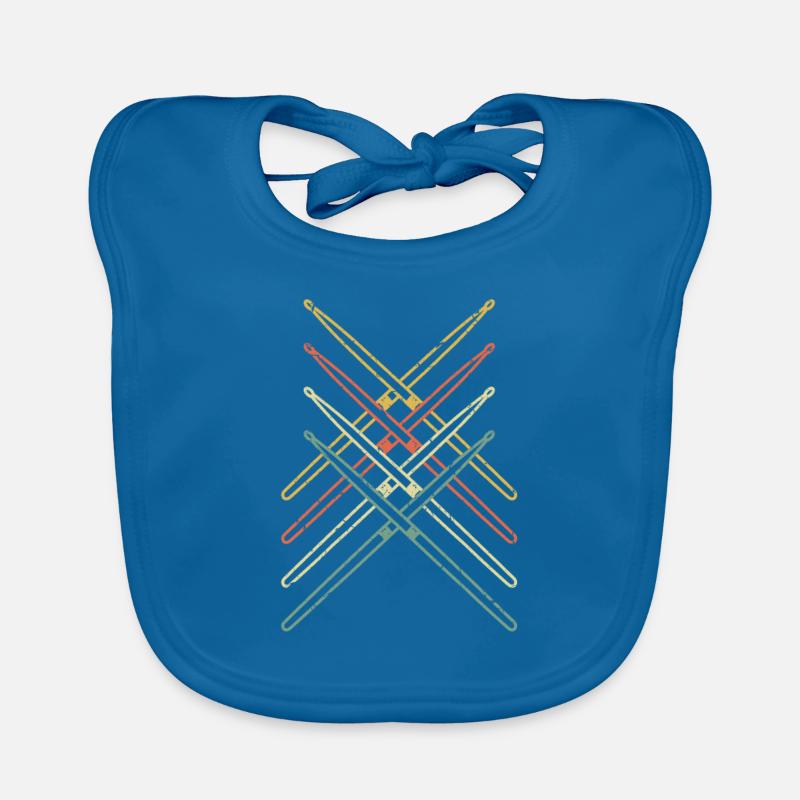 Drumsticks Organic Baby Bibs