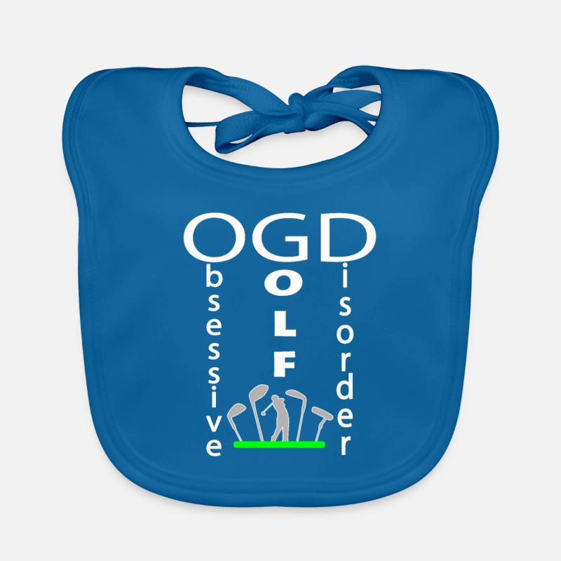Hilarious Golf Geschenk Design OGD Obessive Golf Baby Bio-Lätzchen