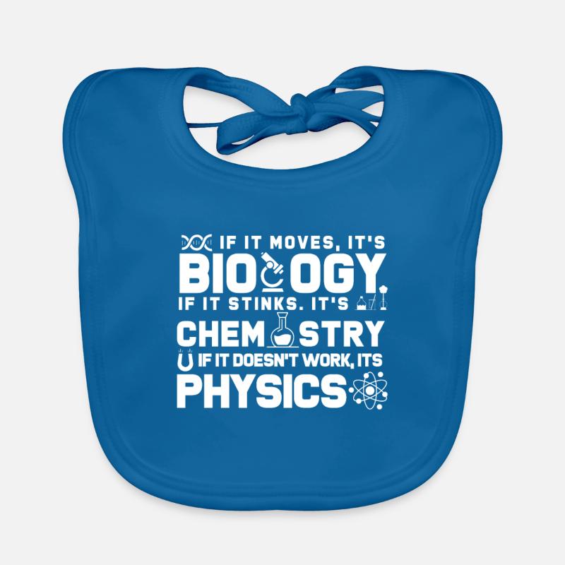 Chemise Science - Science Bavoir bio Bébé