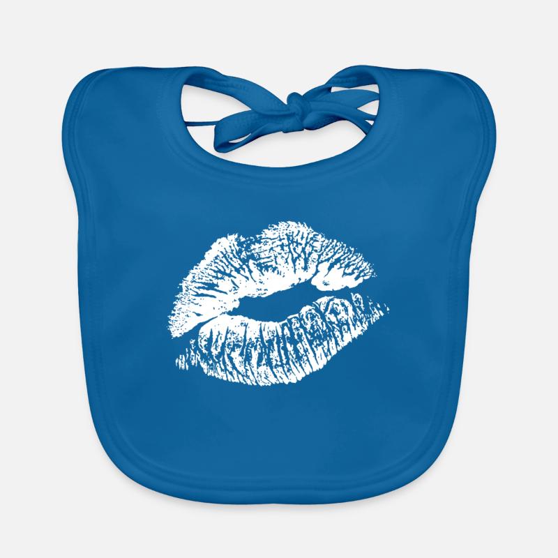 Lips White Baby Bio-Lätzchen