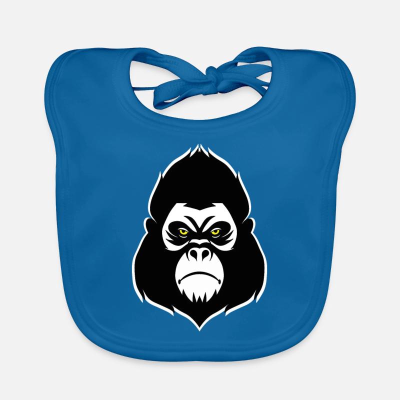 Gorilla Bavoir bio Bébé
