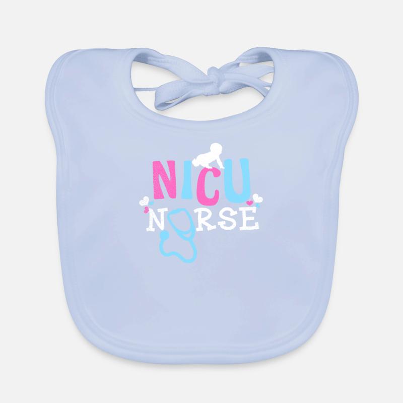 Nicu Pflege Neontal Krankenschwester Geschenk Baby Bio-Lätzchen