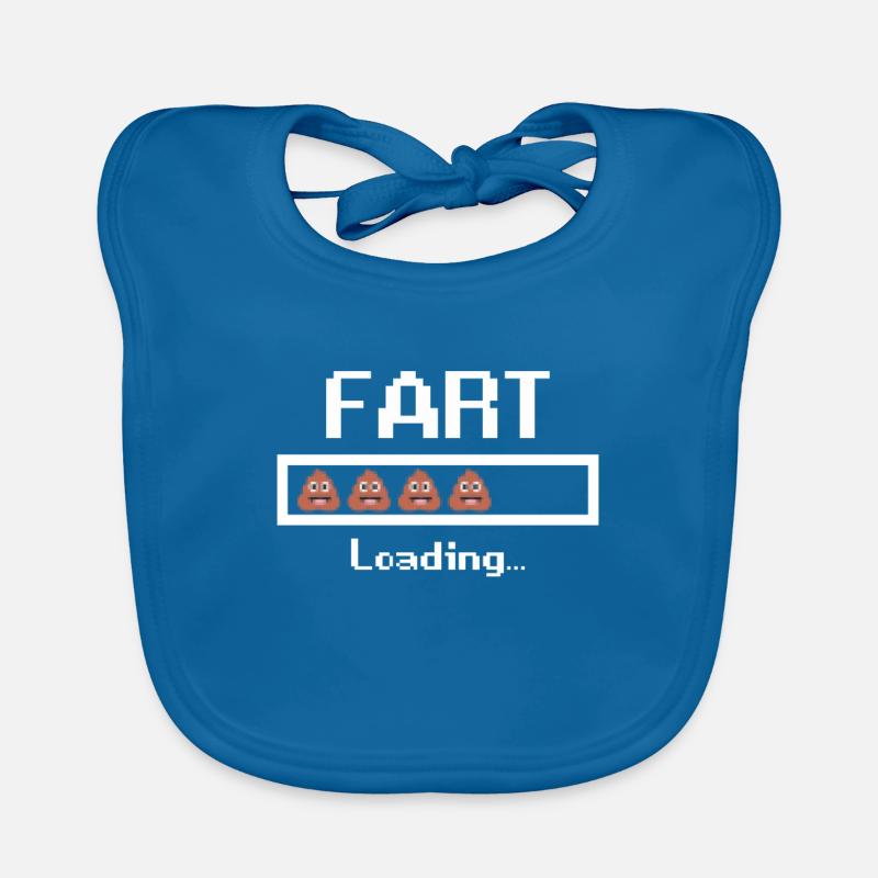 Fart Loading Organic Baby Bibs