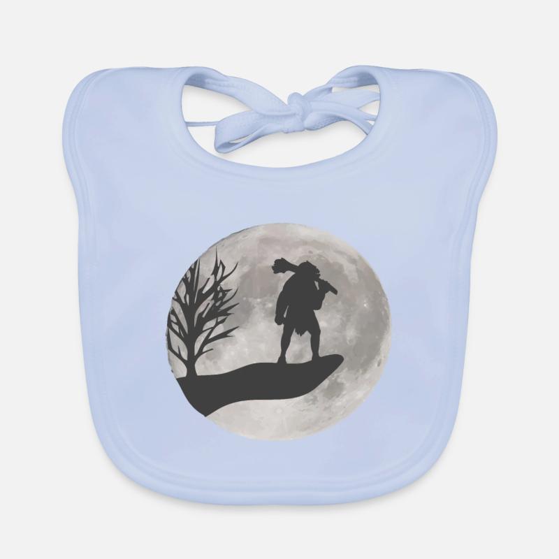 Goblin drawing Organic Baby Bibs