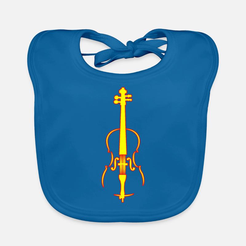 violoncelle Bavoir bio Bébé