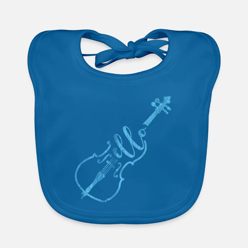 Compositeur de violoncelle Bavoir bio Bébé