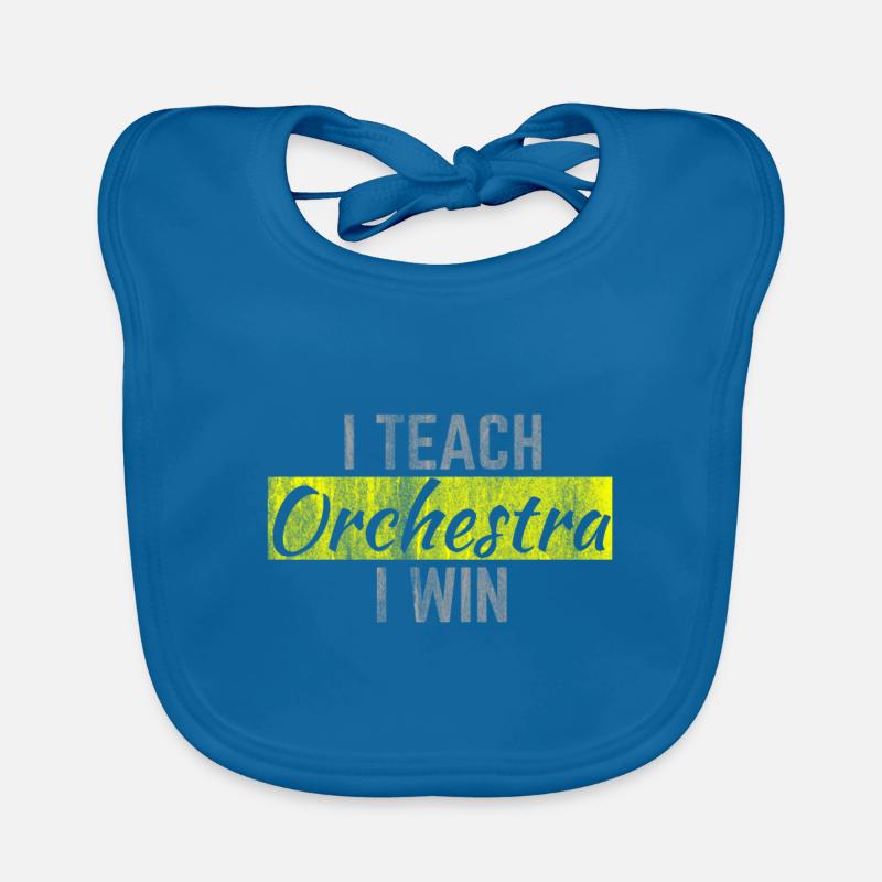 Orchester Dirigent Baby Bio-Lätzchen