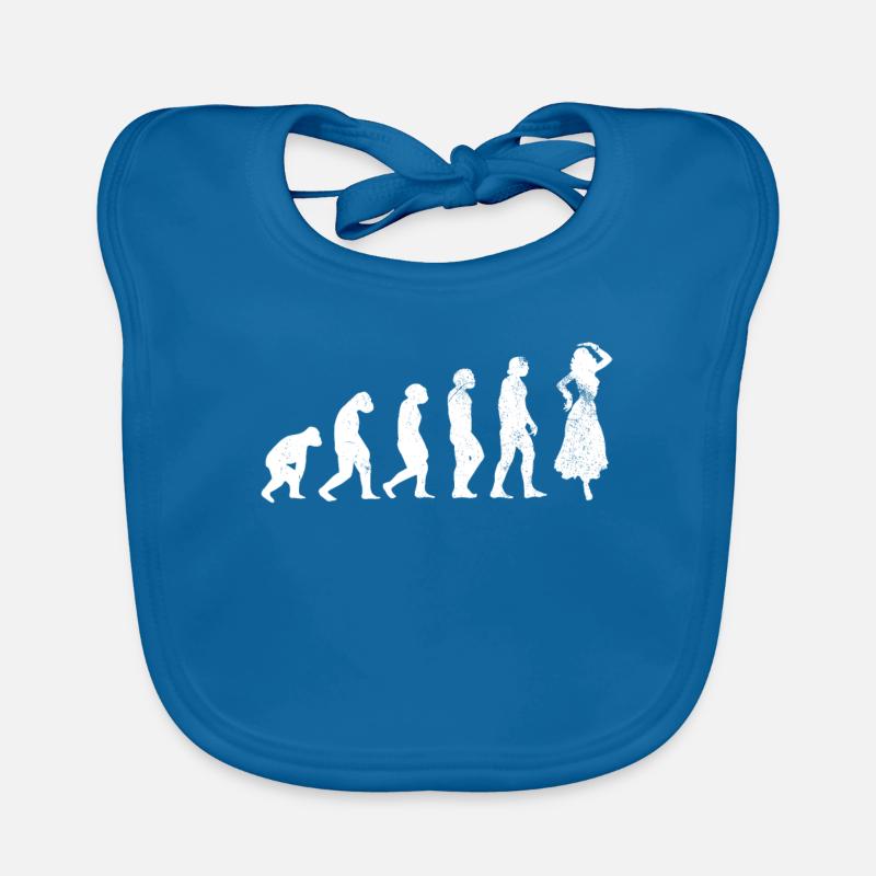 Dancing Belly Dance Evolution Organic Baby Bibs