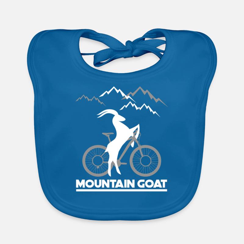 Mountain Goat Bicycle Bavoir bio Bébé