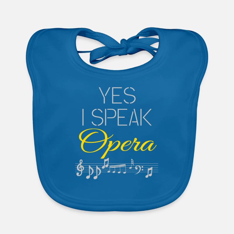 Opera gift idea Organic Baby Bibs