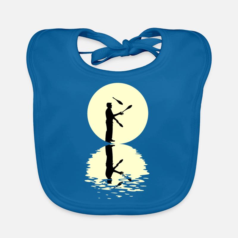 Moon Juggling Tee Baby Bio-Lätzchen