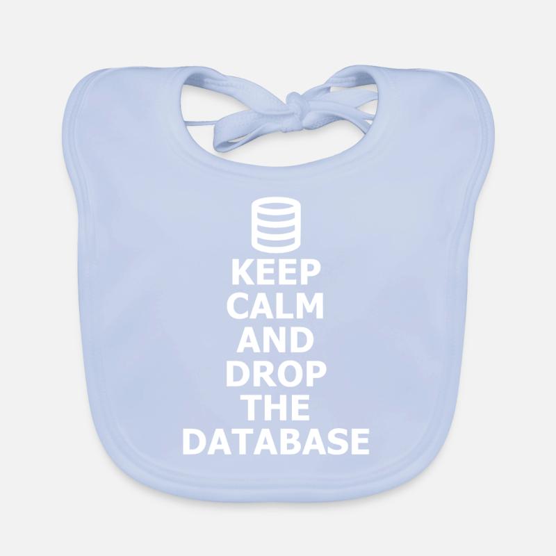 Database Admin DBA Organic Baby Bibs