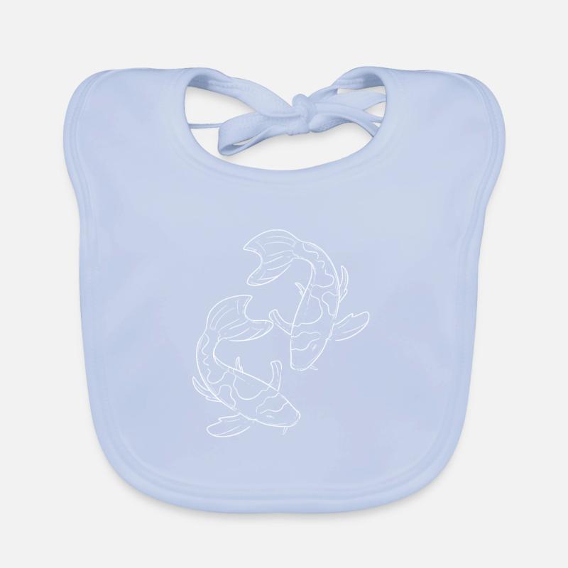 Koi carp Organic Baby Bibs