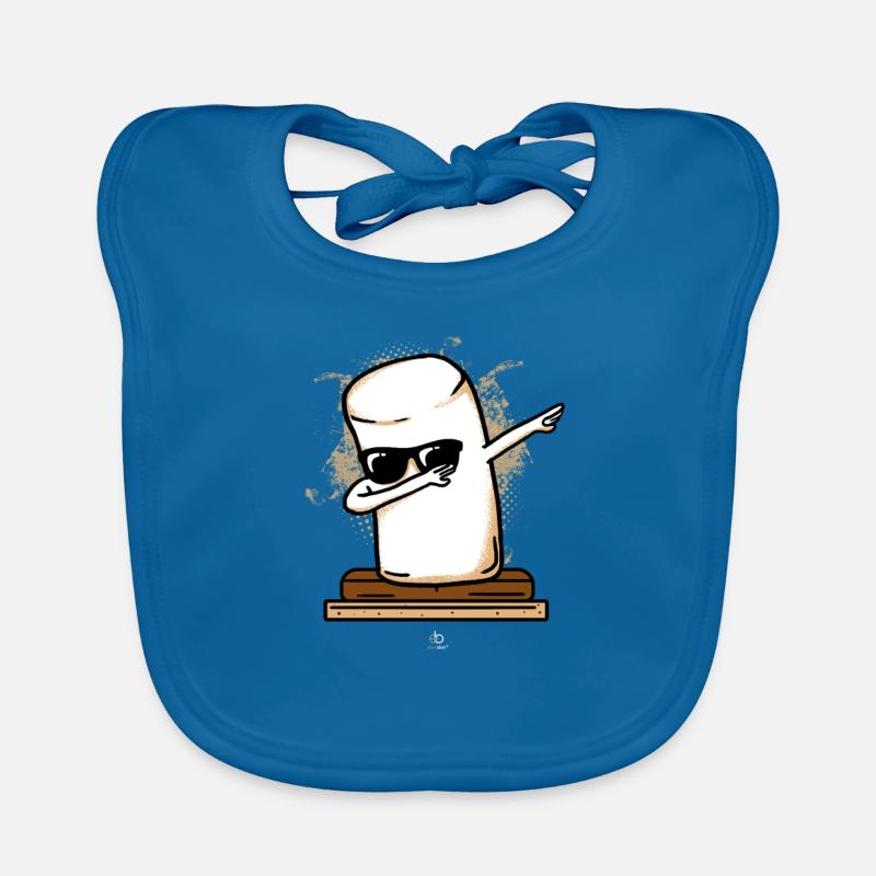 Dabbing Marshmallow Dab Gift Bavoir bio Bébé