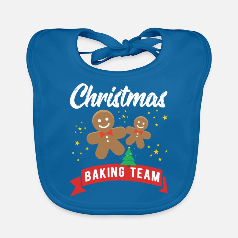 Christmas Baking Team Baby Bio-Lätzchen