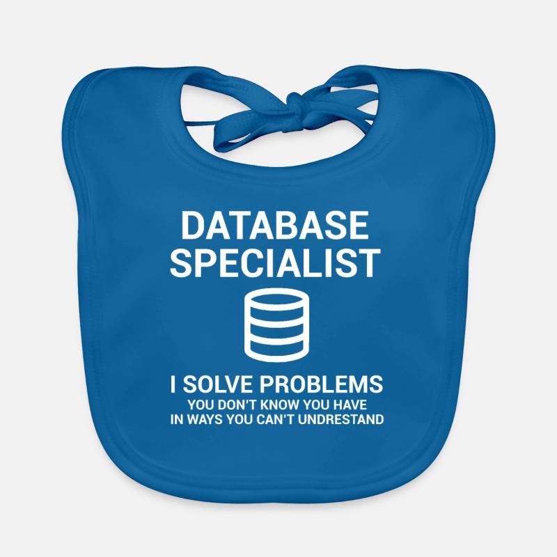 Database Specialist - Baby Bio-Lätzchen - Pfauenblau