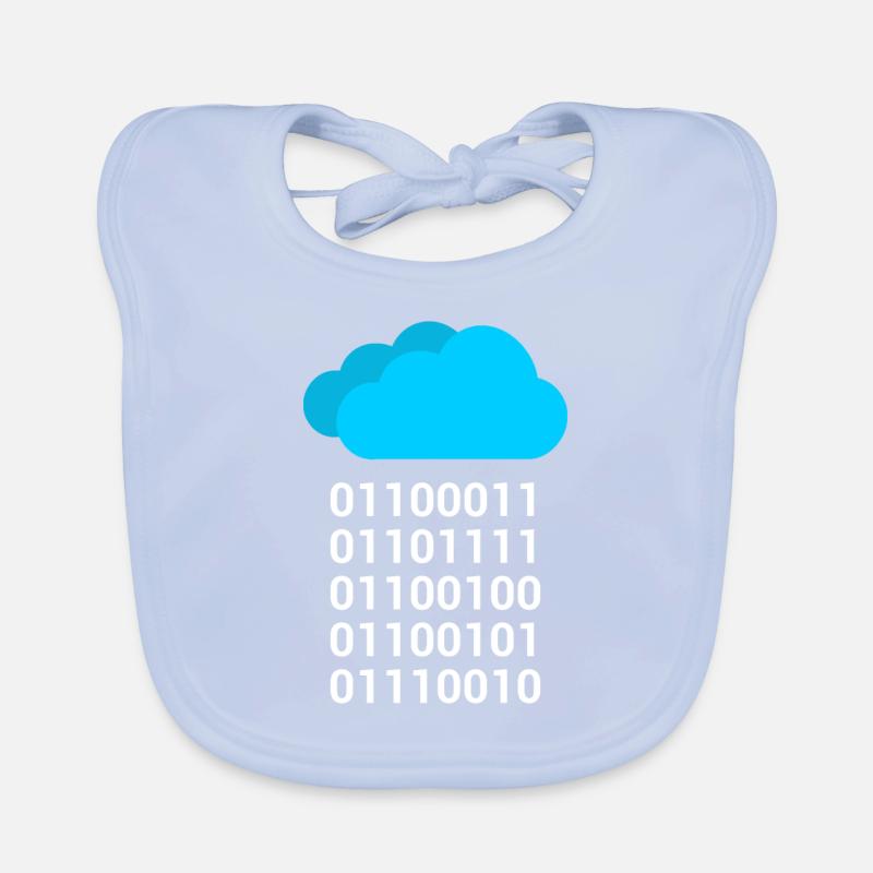Computer Science Binary Gift Shirt Organic Baby Bibs