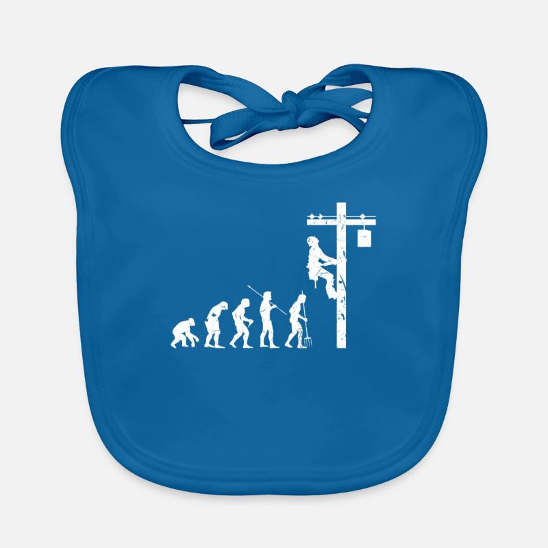 Electrician Evolution Organic Baby Bibs