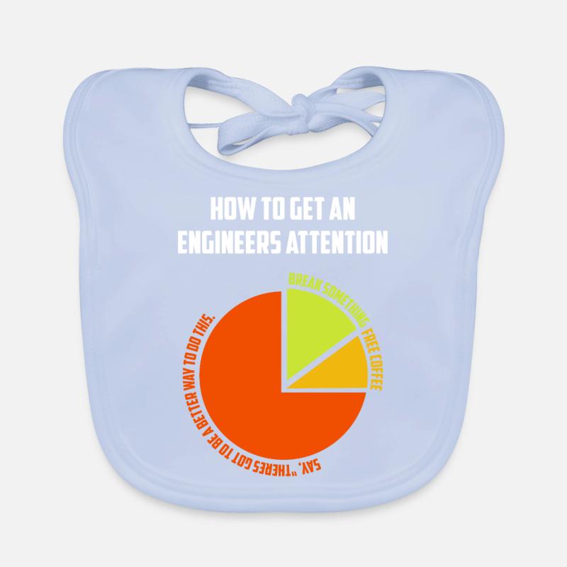 Engineer Geschenkidee Baby Bio-Lätzchen