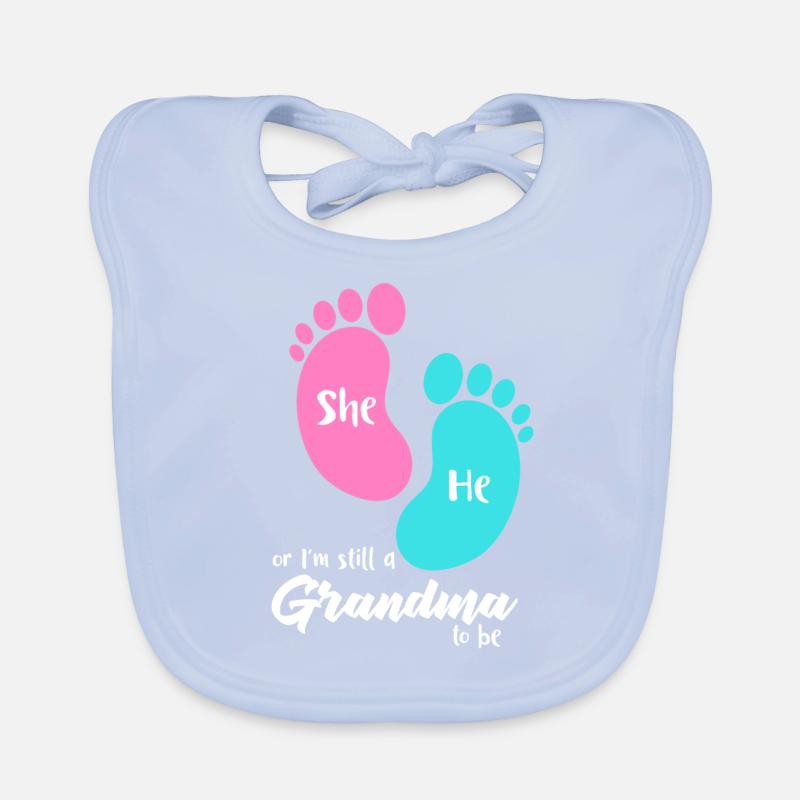 Er oder sie Oma zu sein Baby Bio-Lätzchen