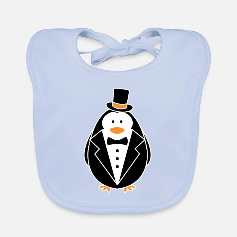 Pinguin Penguin Baby Bio-Lätzchen