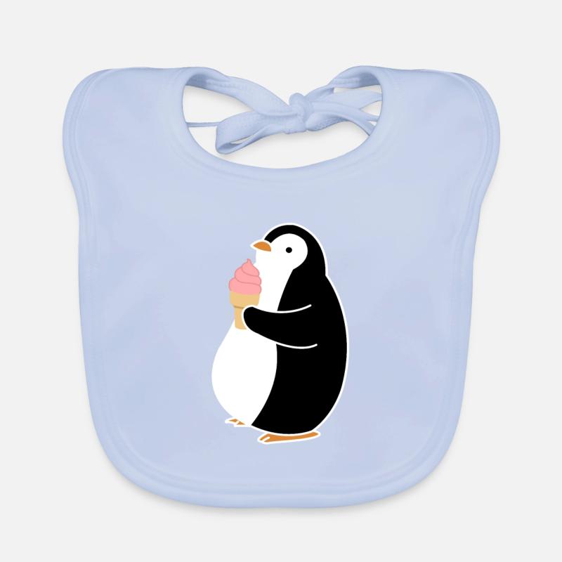 Pinguin Penguin Baby Bio-Lätzchen