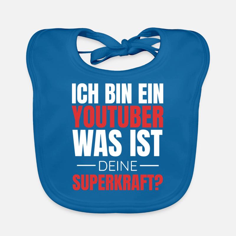 Youtuber Youtube Geschenkidee Vloger Baby Bio-Lätzchen