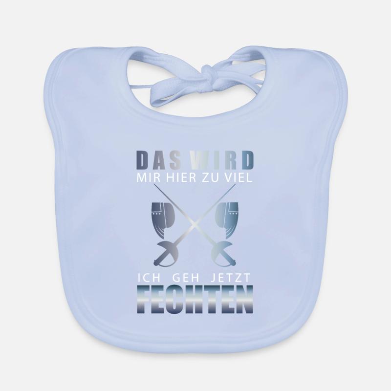 Fechten Baby Bio-Lätzchen