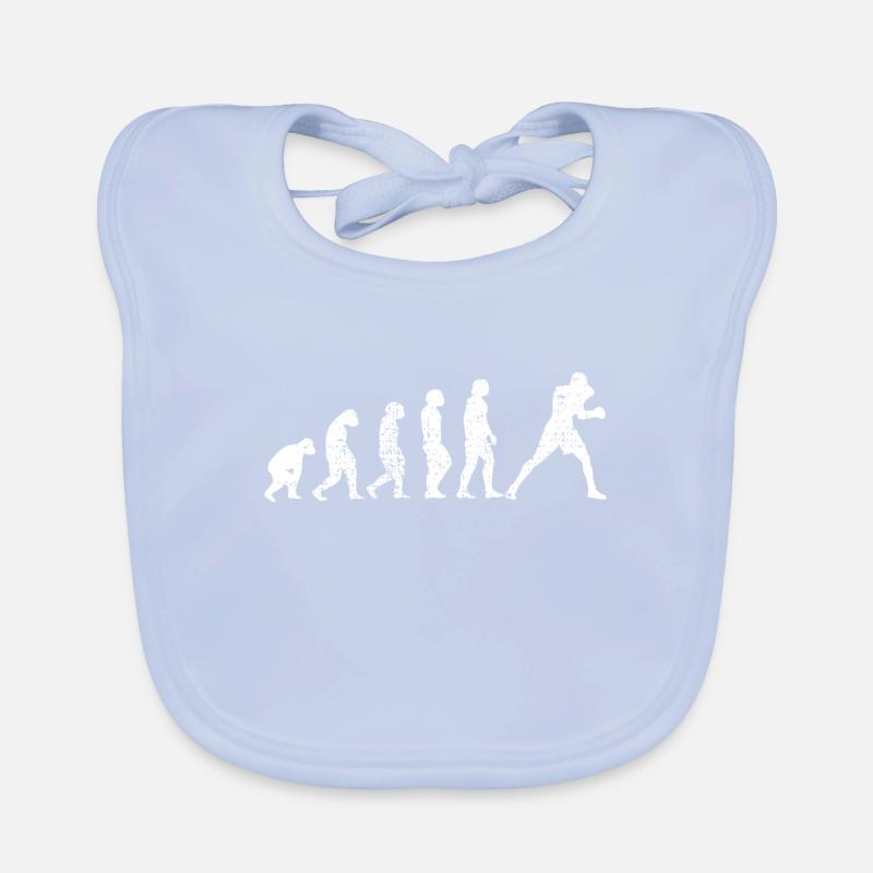 Evolution de la boxe Bavoir bio Bébé