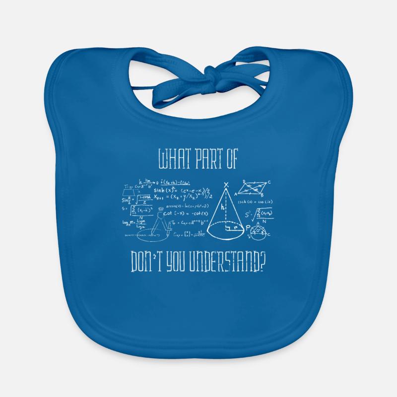 Mathe Physik Genie Baby Bio-Lätzchen