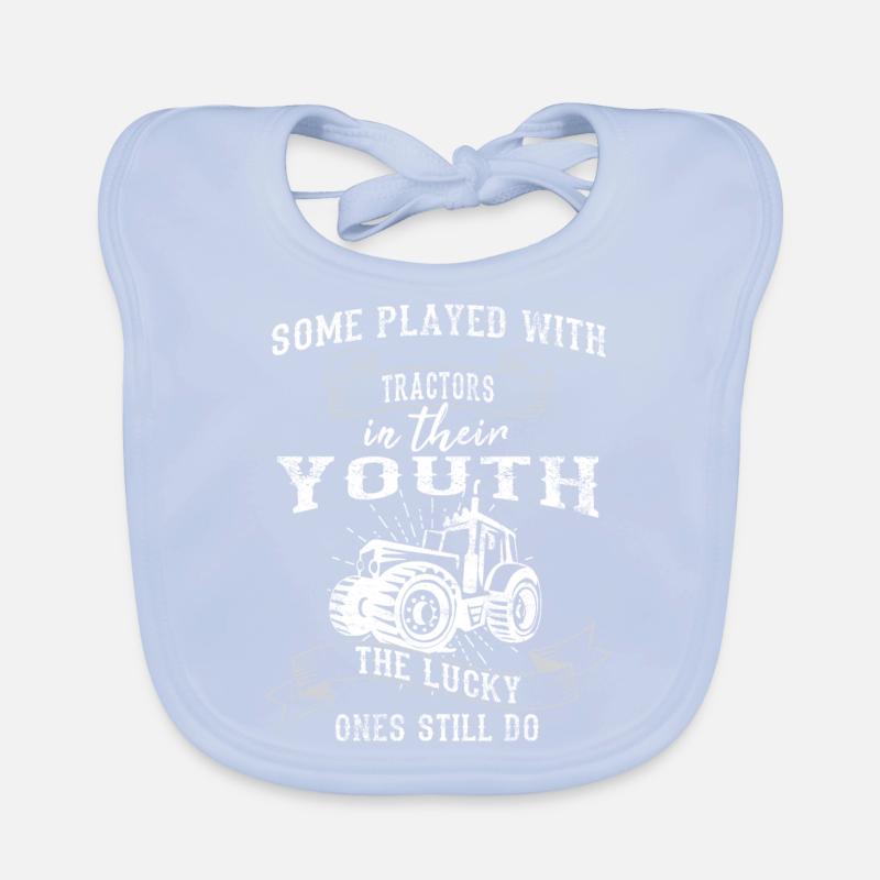traktor geschenk Baby Bio-Lätzchen