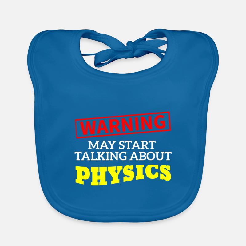 Physics physicist Organic Baby Bibs
