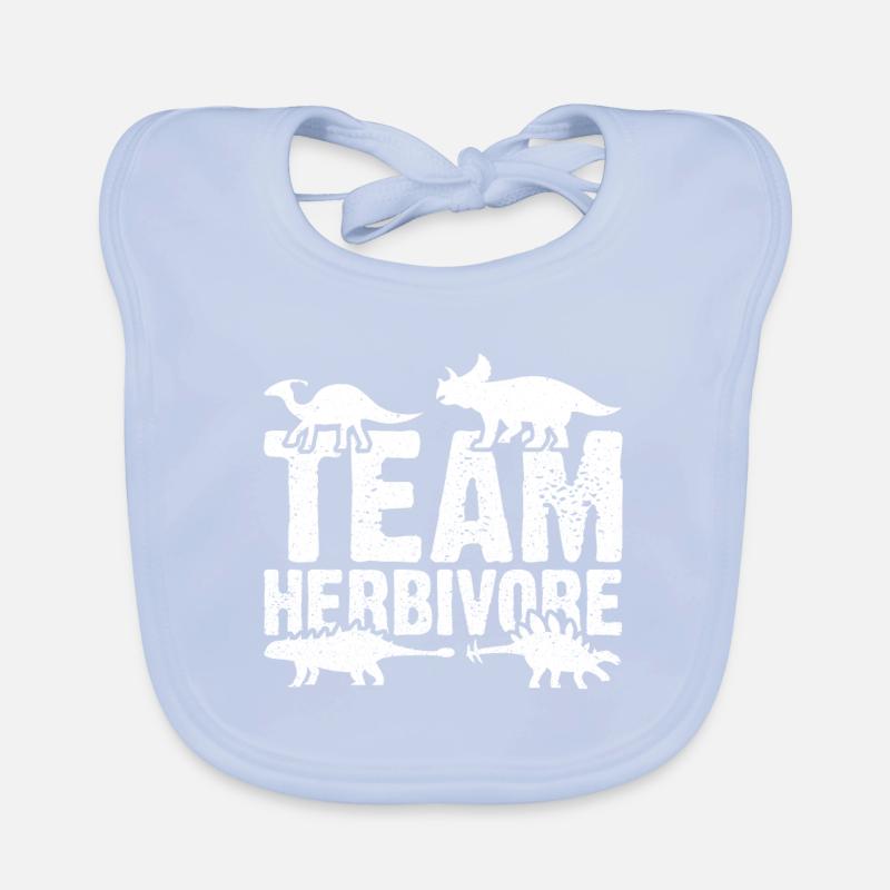 Team Herbivore - Dinasaur Organic Baby Bibs