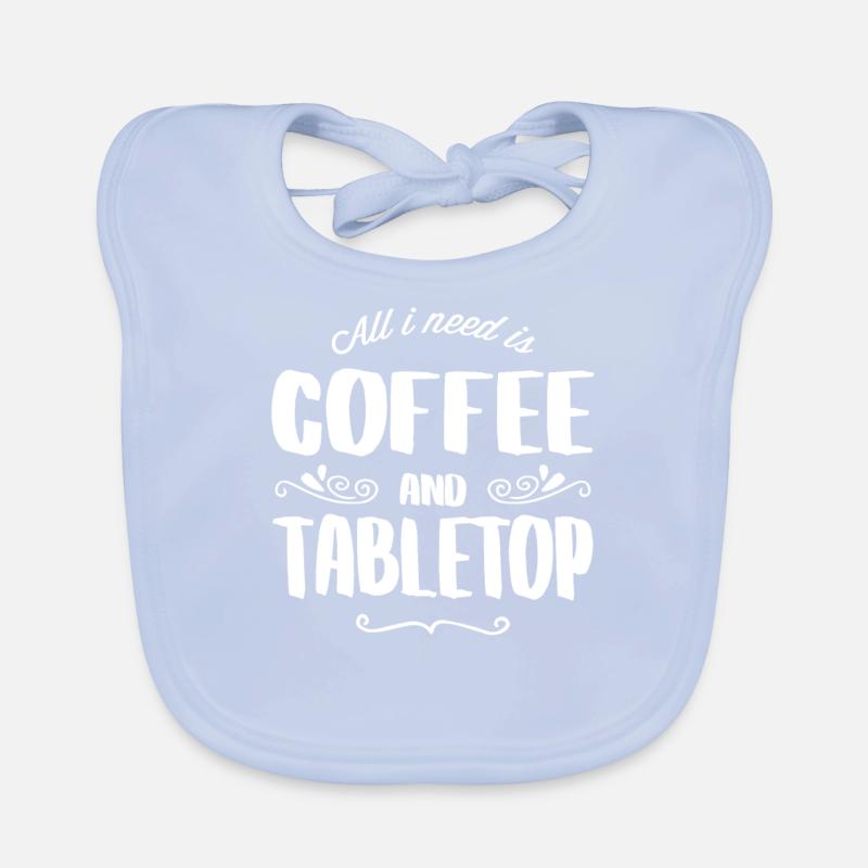 Table et café Bavoir bio Bébé