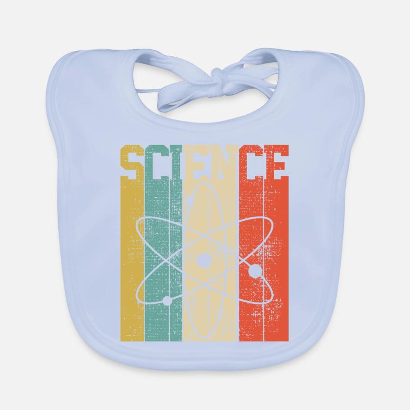 SCIENCE ATOM Organic Baby Bibs