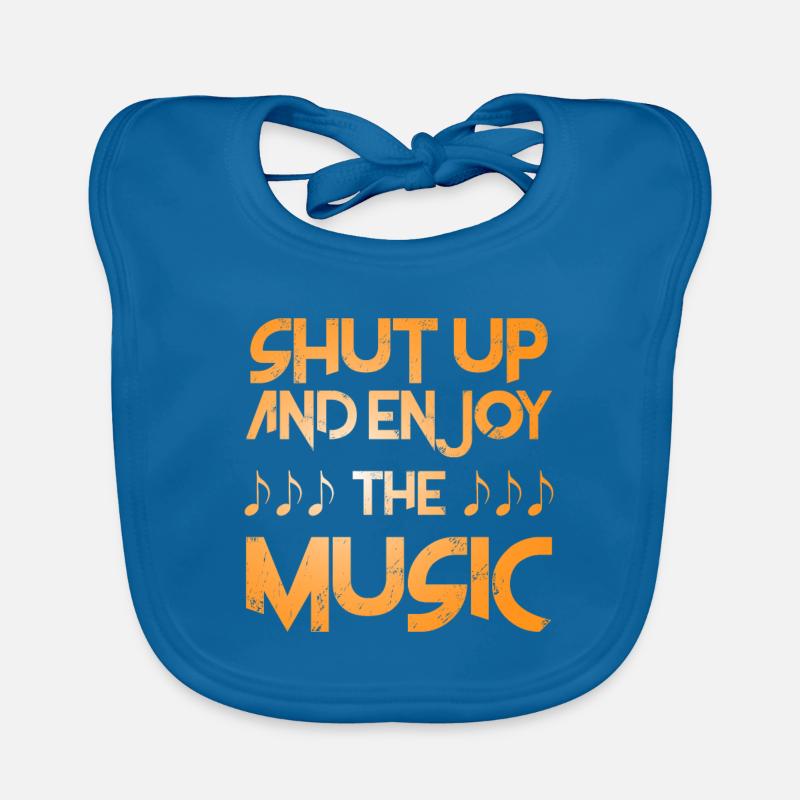 music Organic Baby Bibs