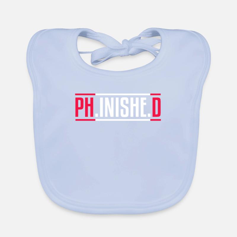 Phinished PhD Organic Baby Bibs