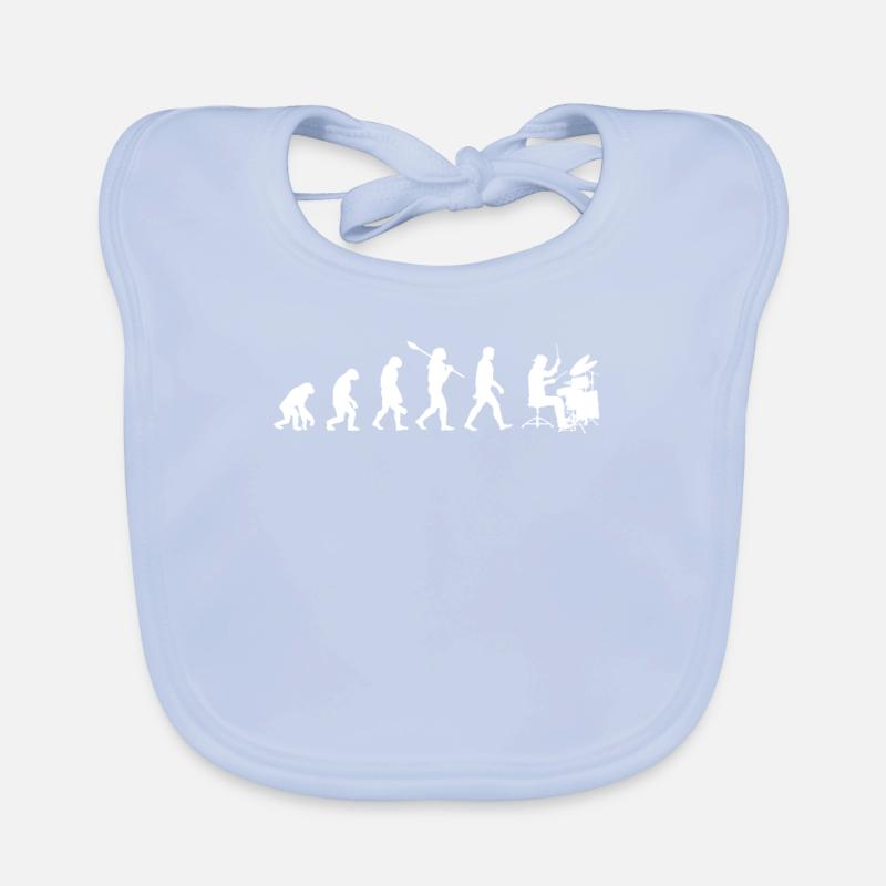 Drum Evolution Organic Baby Bibs