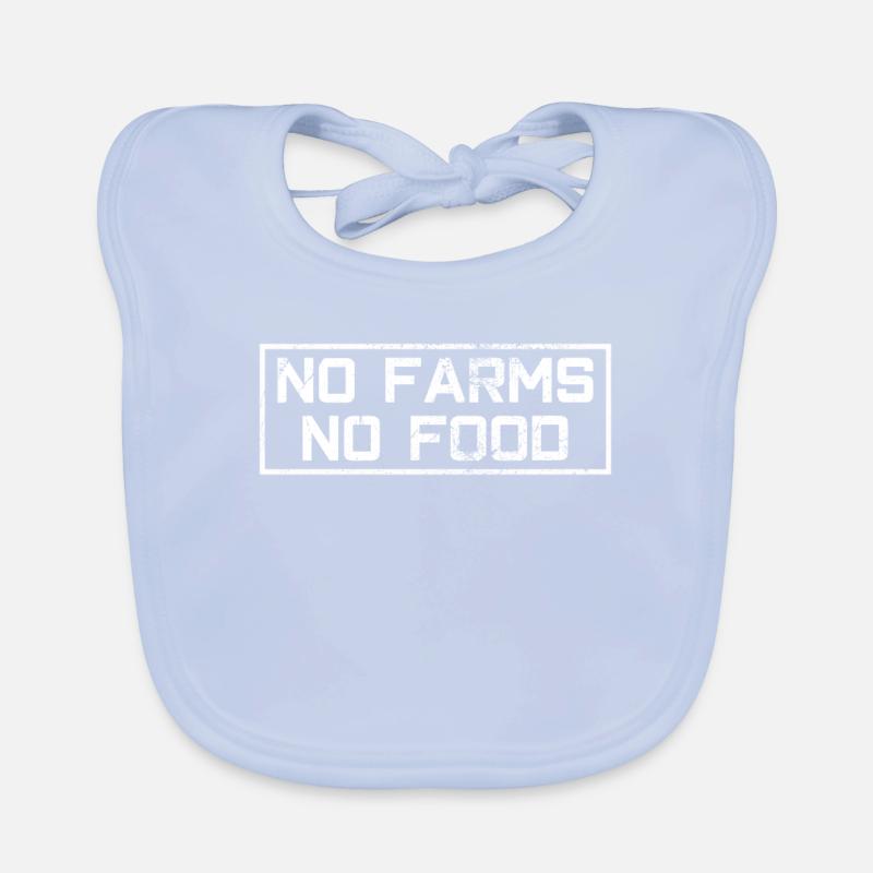 Farmer saying Organic Baby Bibs