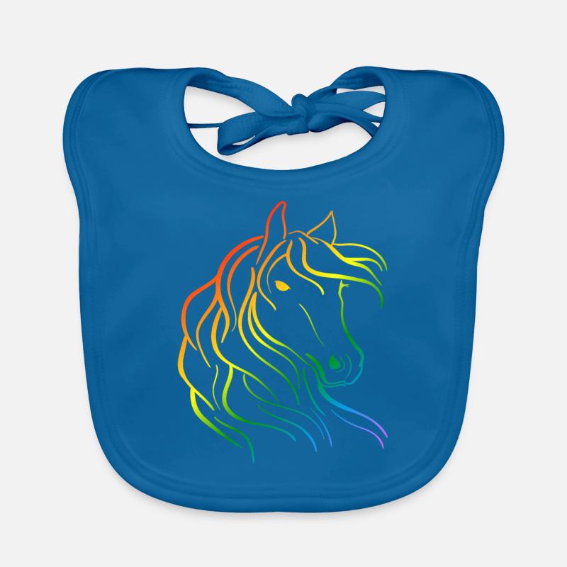 Chevaux Equitation Equitation Equitation Equitation Bavoir bio Bébé