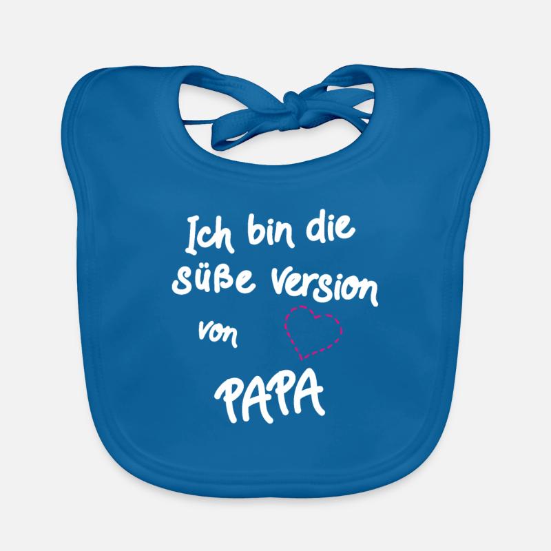 Süße Version Papa Strampler Mädchen Geschenk Idee Baby Bio-Lätzchen