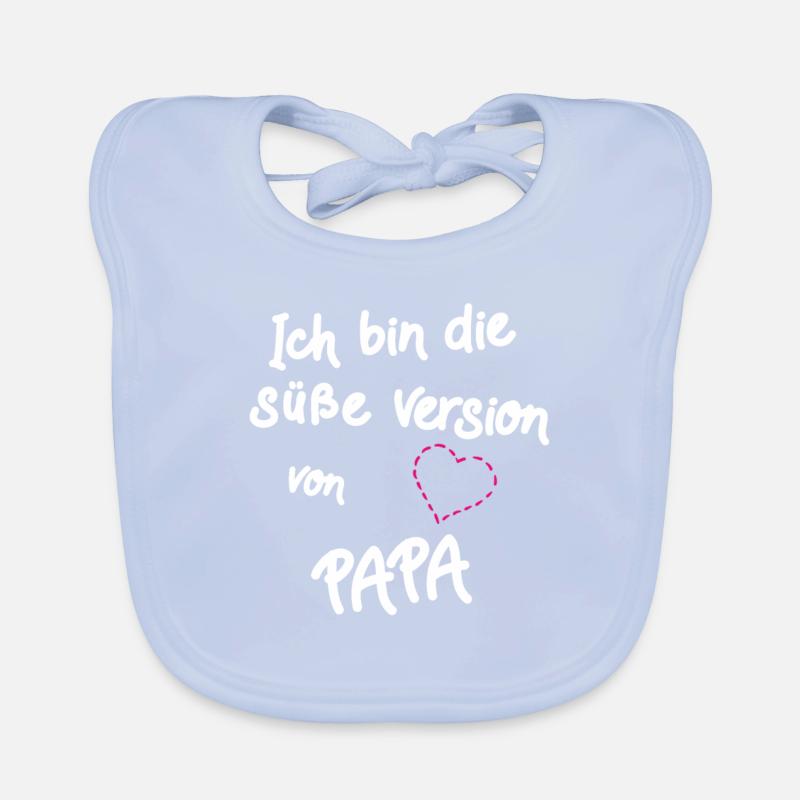 Süße Version Papa Strampler Mädchen Geschenk Idee Baby Bio-Lätzchen