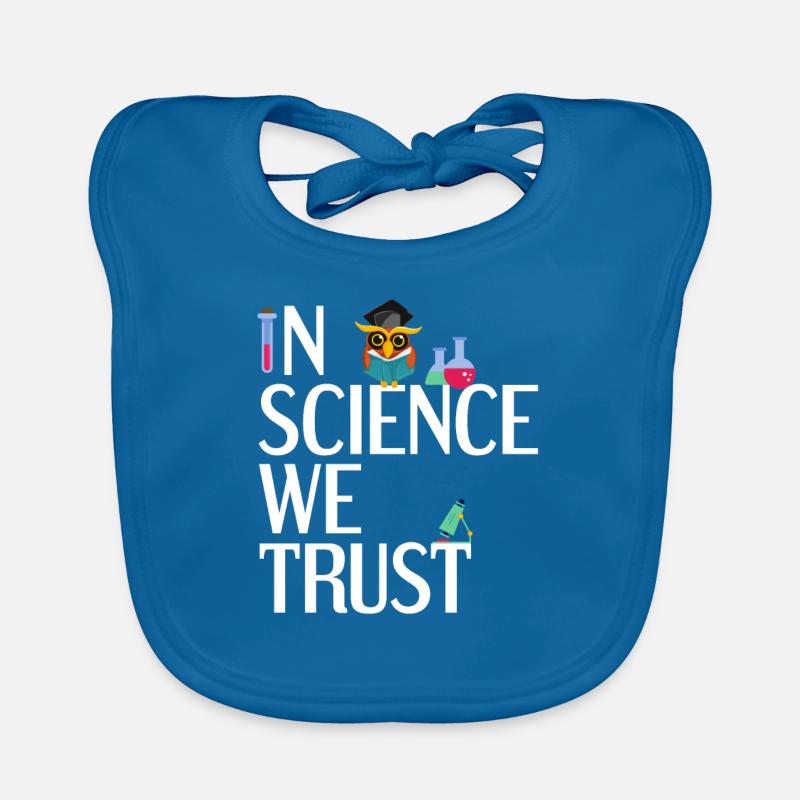 Enseignants Chercheurs Science scientifique Bavoir bio Bébé