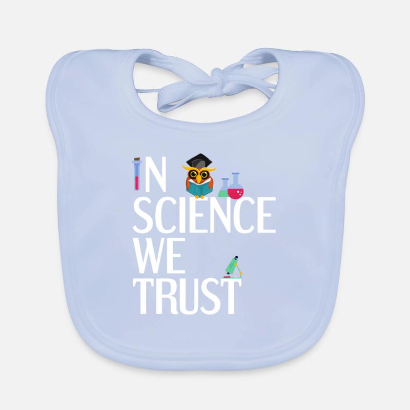 Enseignants Chercheurs Science scientifique Bavoir bio Bébé