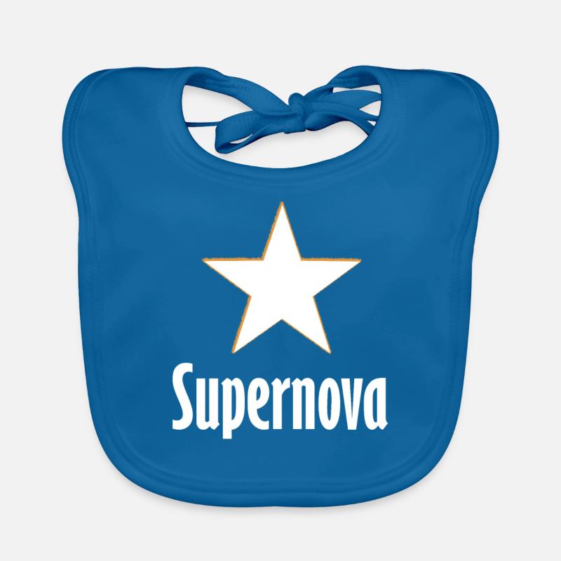 Supernova astronomy sun Organic Baby Bibs