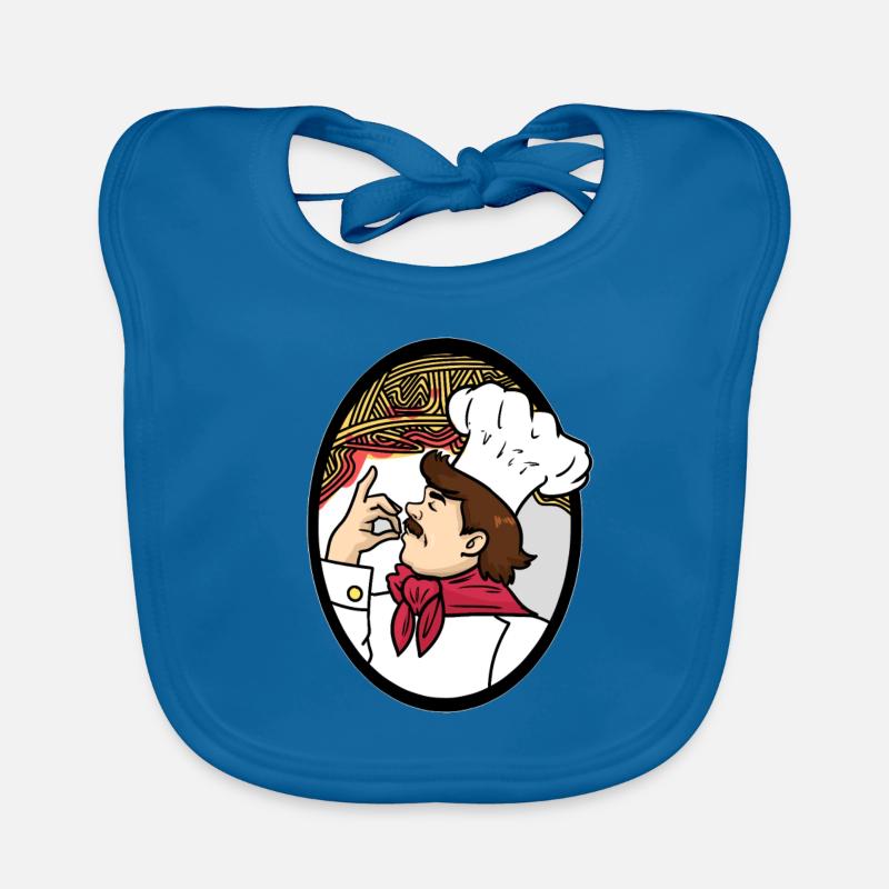 Chef spaghetti Bavoir bio Bébé