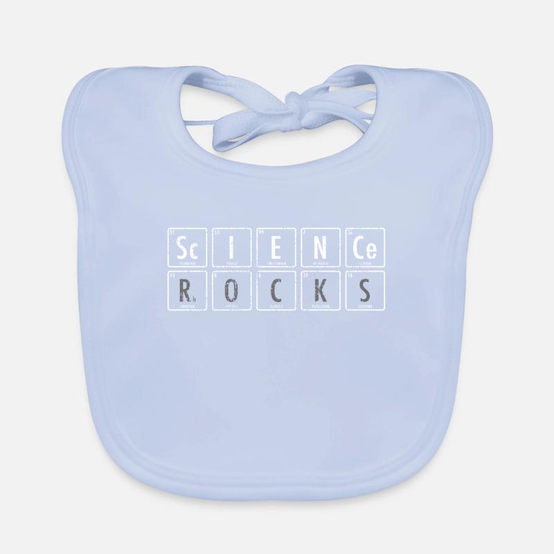 Science Rocks Organic Baby Bibs