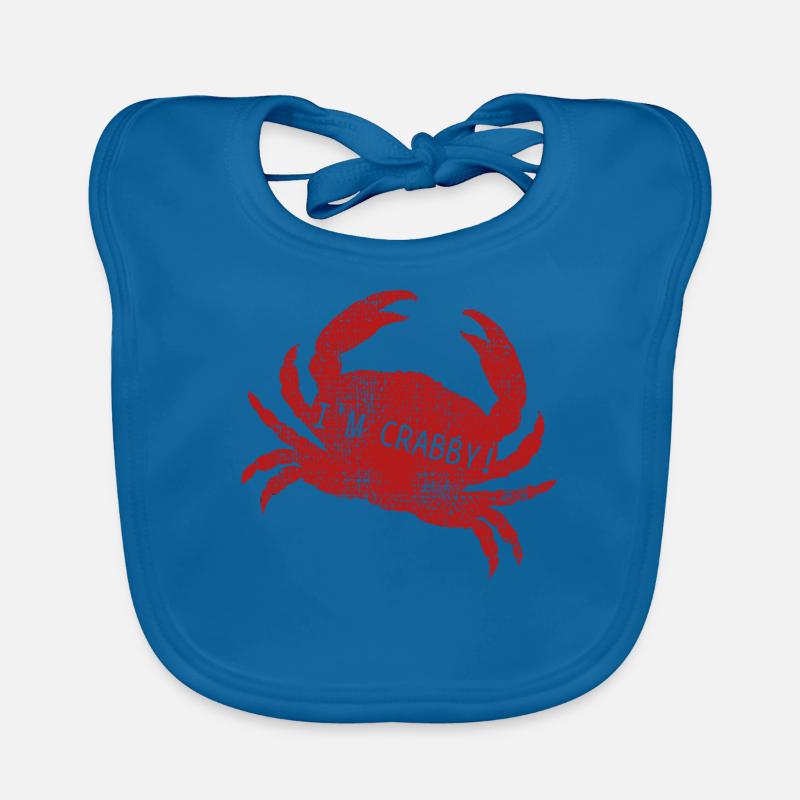 Crab crab Organic Baby Bibs