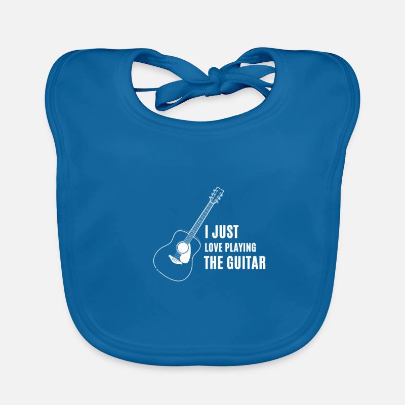 Guitar - Guitar Organic Baby Bibs