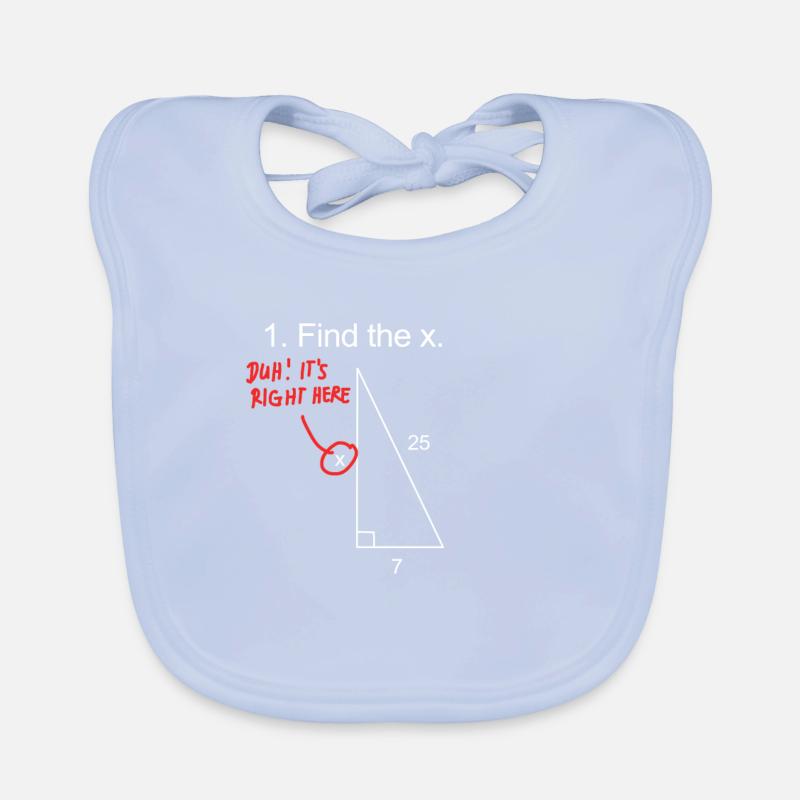 Mathe Logik Baby Bio-Lätzchen